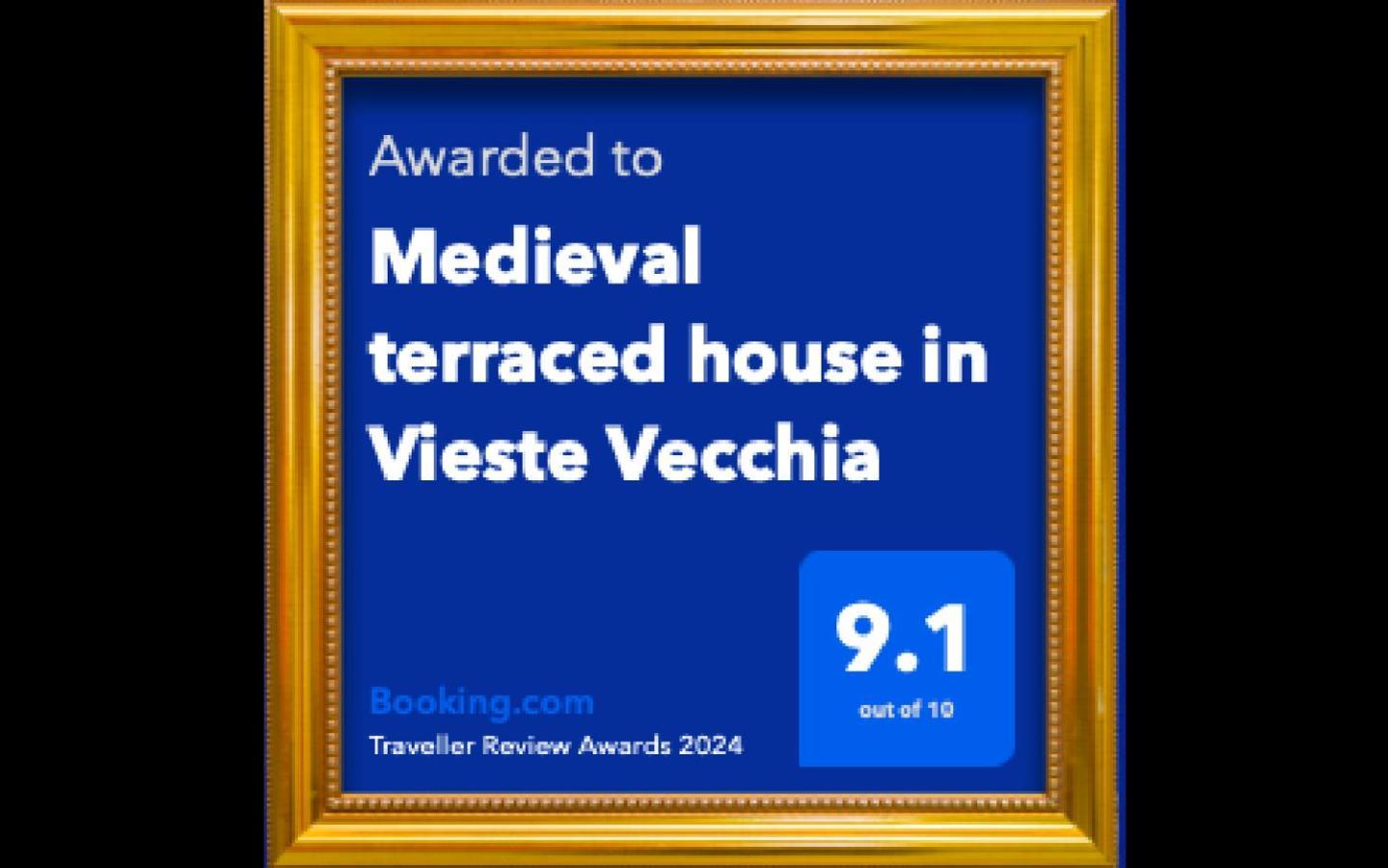 Medieval Terraced House In Vieste Vecchia Eksteriør bilde